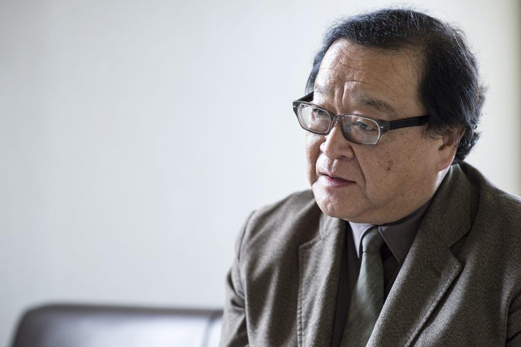 「幸福論」について語る合田教授