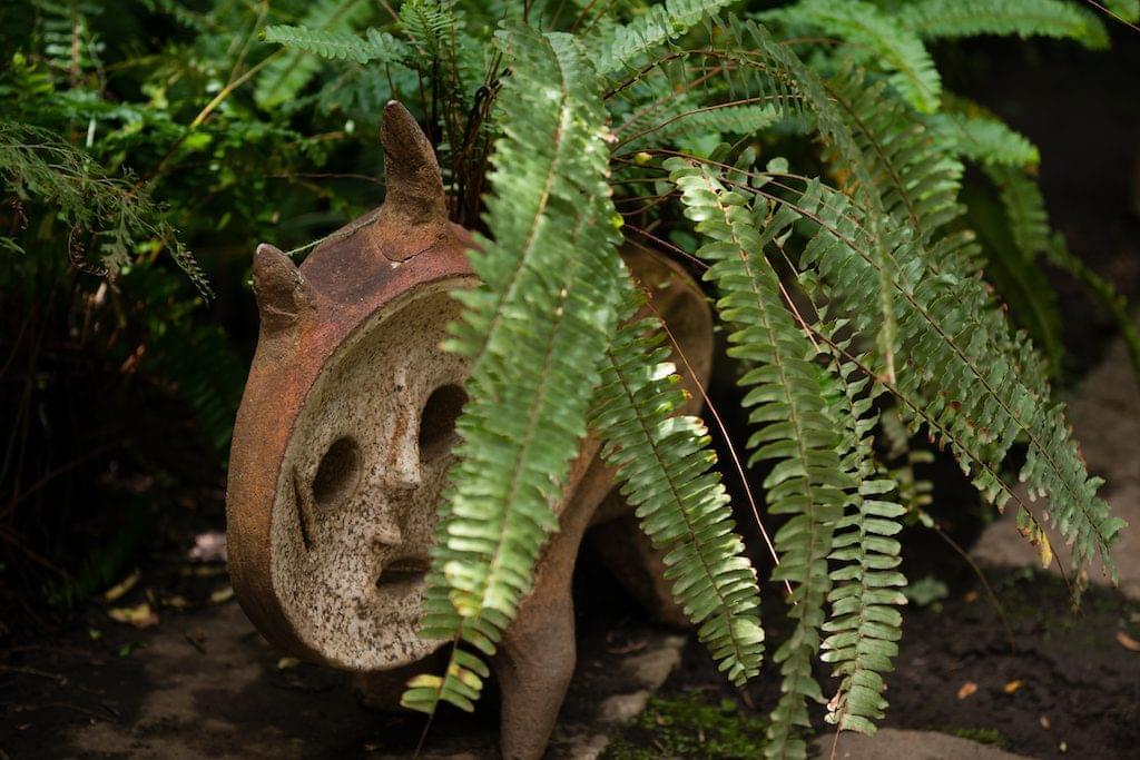 犬の植木鉢