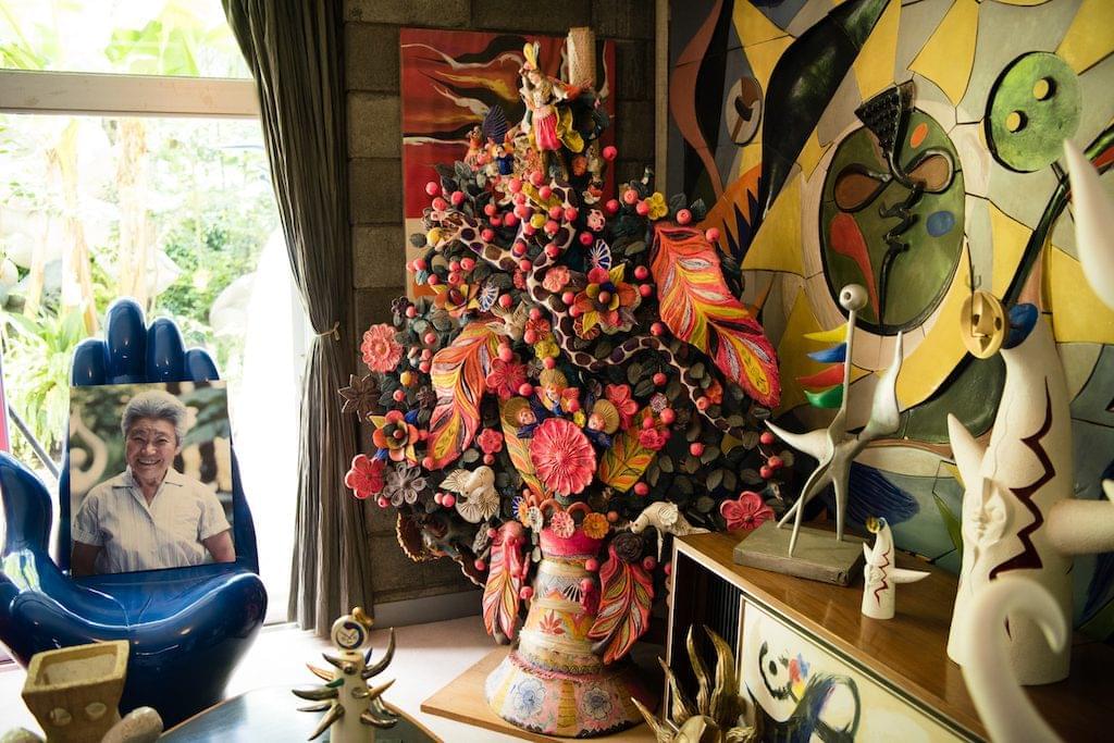 メキシコの民芸品(生命の樹)